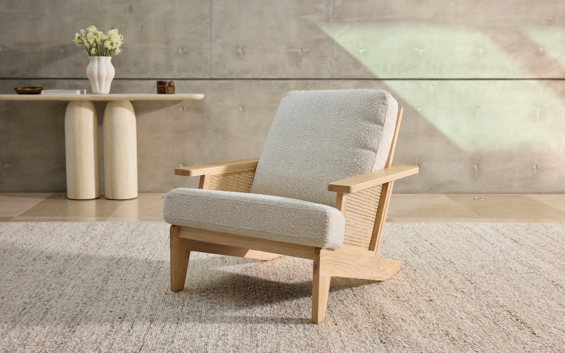 Francfrancファブリックアームチェア franca_armchair_0703-4000x2500